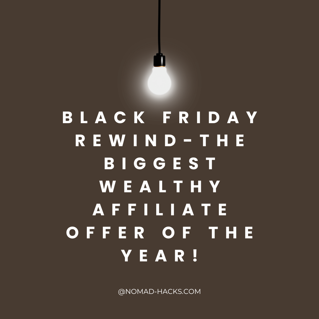The BIGGEST Wealthy Affiliate Offer of the Year!